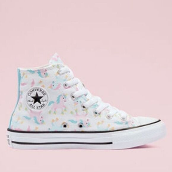 Chuck Taylor All Star Converse ⭐ Unicorns 🎠 Pride Sneakers Shoes Size 8 - Picture 5 of 10